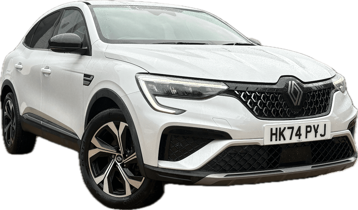 Renault Arkana in Pearl White