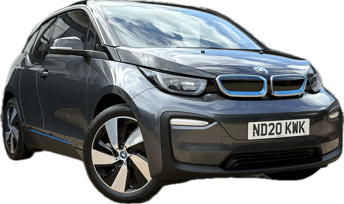 BMW i3 in Mineral Grey/Black Roof