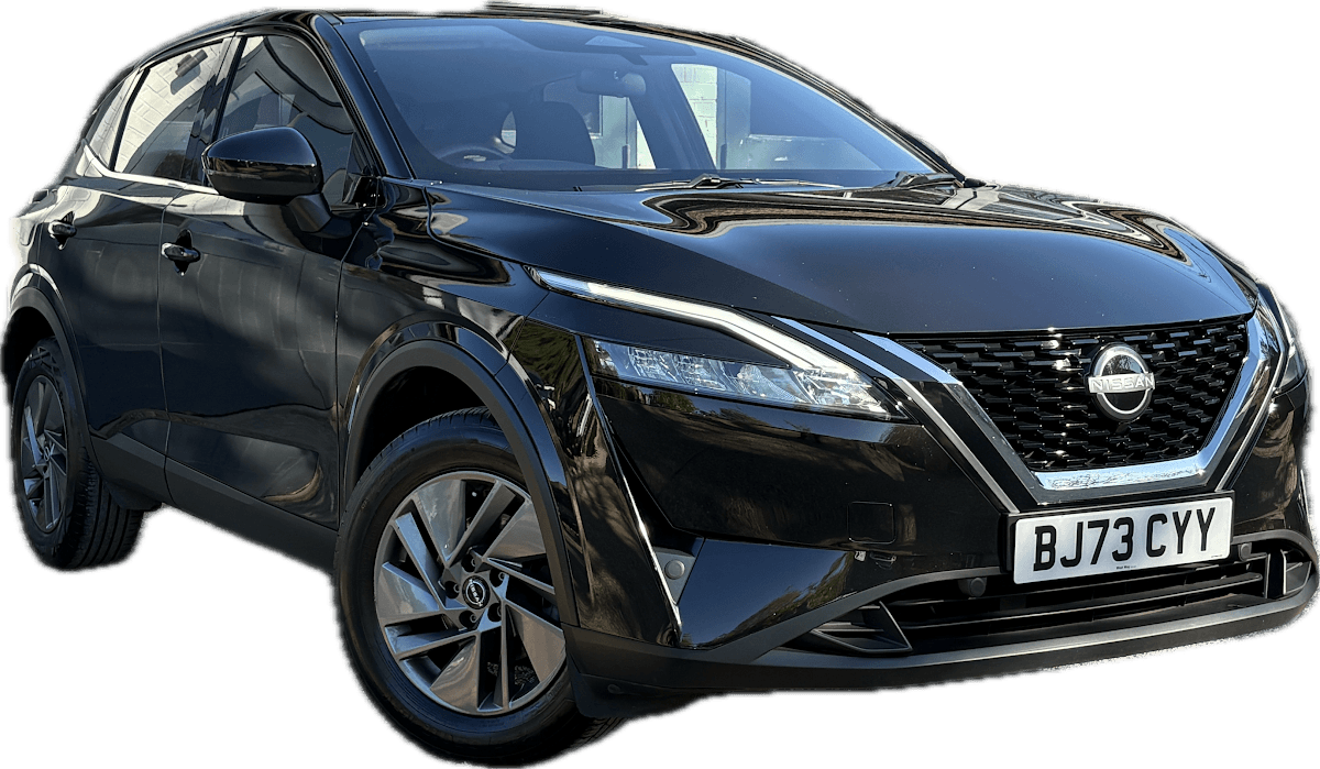 Nissan Qashqai in Pearl Black Metallic
